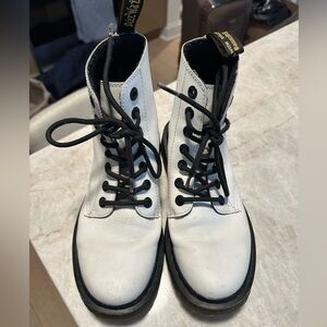 White Dr Martens